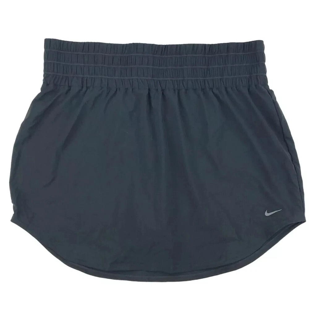 Nike One Skort Women's Plus Size 3X Black Dri-FIT Ultra High-Rise FV5569-010 NWT
